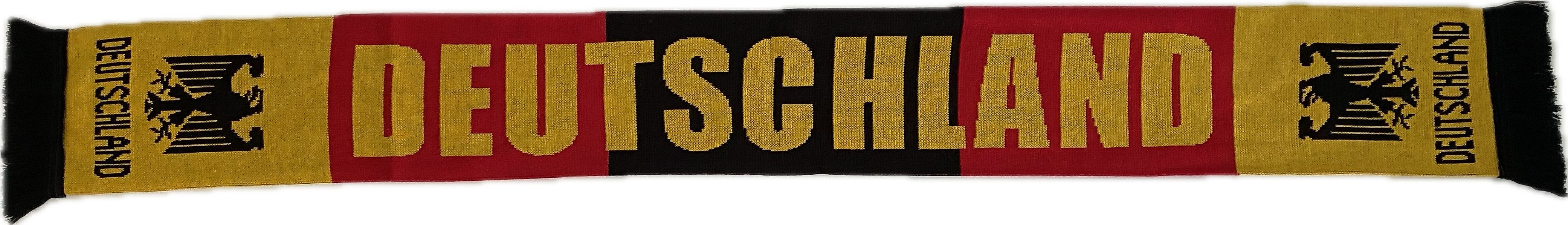 HUVOTEX Strickschal Deutschland Fanschal Deutschlandschal gestrickt, günstig online kaufen