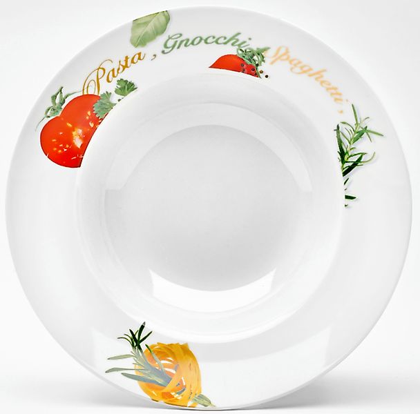 van Well Pastateller »Milano«, (Set, 6 St., 6 Pastateller 27cm), Porzellan, günstig online kaufen