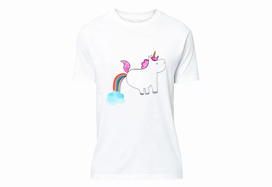 Mr. & Mrs. Panda T-Shirt Einhorn Pupsend - Weiß - Geschenk, Einhorn Deko, l günstig online kaufen