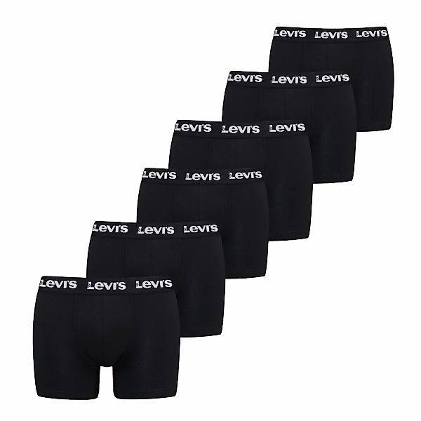 Levis Boxershorts "LEVIS MEN REPEAT LOGO BOXER BRIEF 6P ECOM" 6er Pack günstig online kaufen