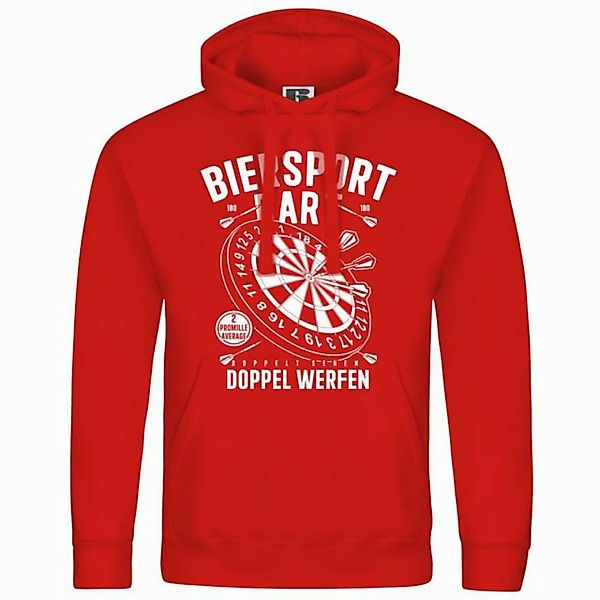 deinshirt Kapuzenpullover Herren Kapuzenpullover Biersport Dart Mit Print M günstig online kaufen