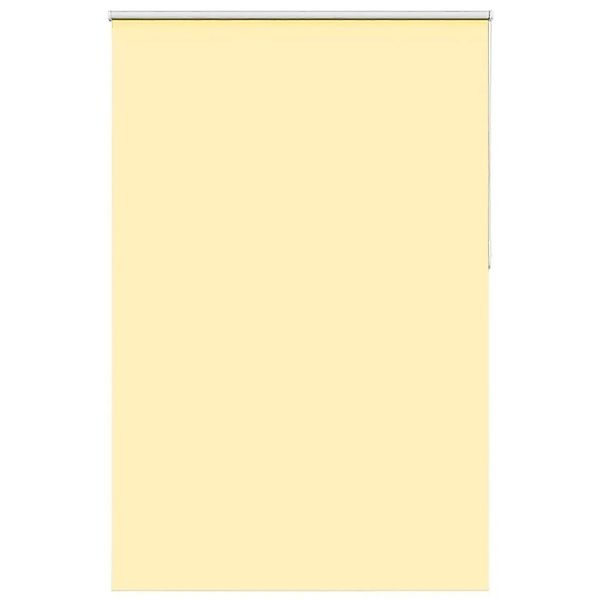 vidaXL Verdunkelungsrollo Gelb 150x210cm Stoffbreite 146,6cm Polyester 4012 günstig online kaufen