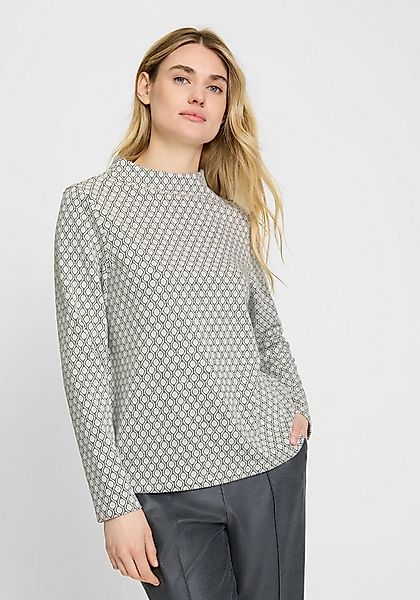 Olsen Sweatshirt (1-tlg) mit edlem Schimmer-Effekt günstig online kaufen