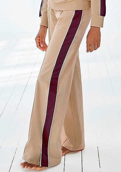 s.Oliver Sweathose Loumngehose mit Kontraststreifen und Pipings, Loungewear günstig online kaufen