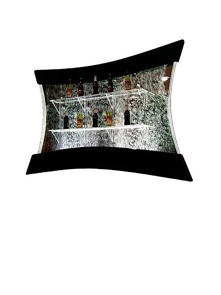 Xlmoebel Barschrank Leuchtendes LED-Wasserwand-Regal für Design-Regale - (L günstig online kaufen