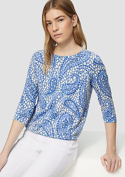 s.Oliver 3/4-Arm-Shirt T-Shirt Shirt aus Viskosestretch günstig online kaufen