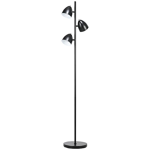 HOMCOM Stehlampe Stehleuchte mit 3 Verstellbar günstig online kaufen