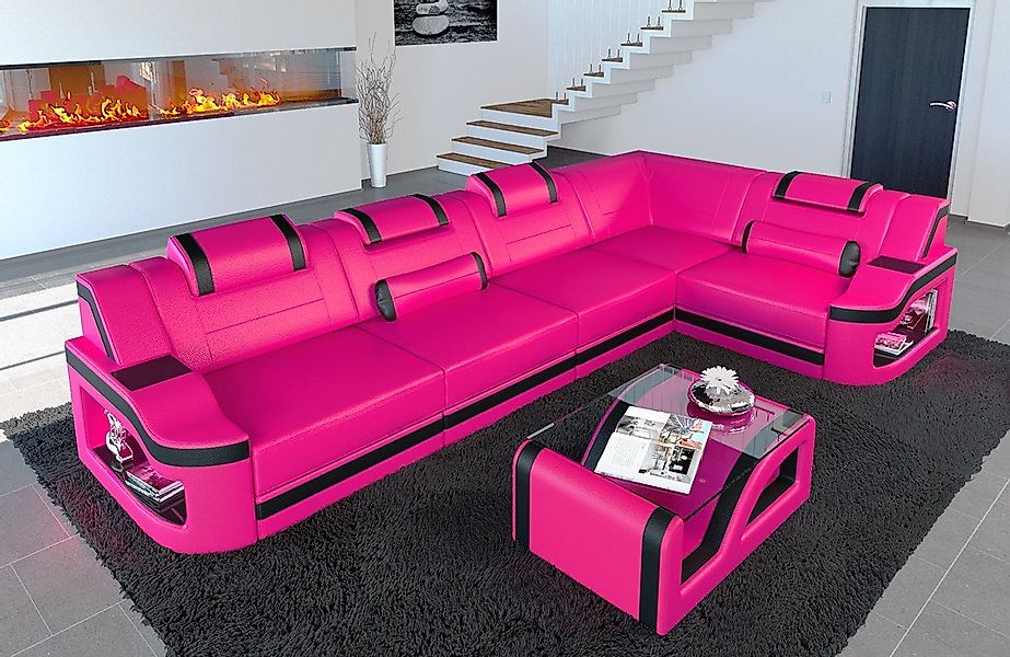 Sofa Dreams Ecksofa Ledersofa Padua L günstig online kaufen