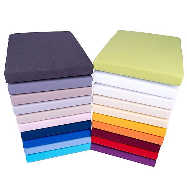 Traumschloss Spannbettlaken Premium Plus, Jersey, Gummizug: rundum, (1 Stüc günstig online kaufen