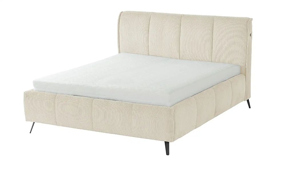 pop Polsterbett mit Bettkasten Pamela ¦ beige ¦ Maße (cm): B: 160 H: 113 Be günstig online kaufen
