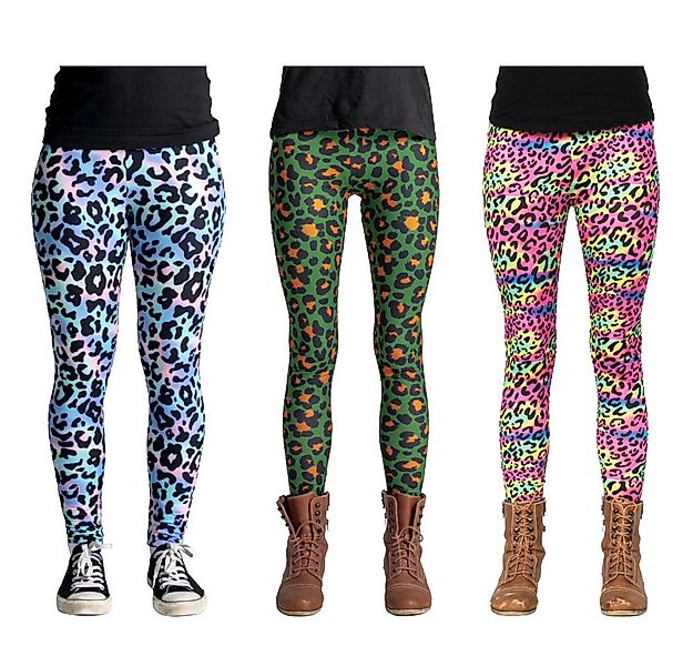 cosey Leggings Leo Line – 3er-Set Leggings im angesagten Leoparden-Design ( günstig online kaufen