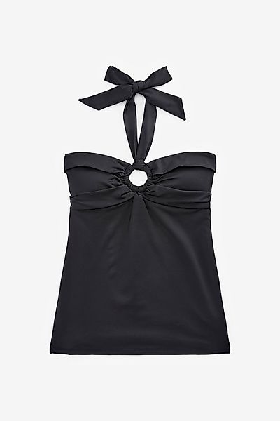 Next Tankini-Top Bauchformendes Tankini-Top mit Neckholder günstig online kaufen