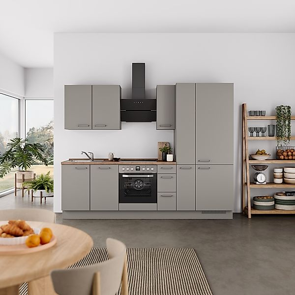 nobilia® Küchenzeile »"Laser II", Ausrichtung wählbar, Breite 270 cm« vormo günstig online kaufen