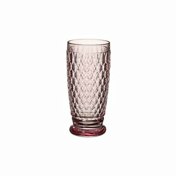 Villeroy & Boch Boston Coloured Longdrinkglas 400 ml rosa Longdrinkgläser günstig online kaufen