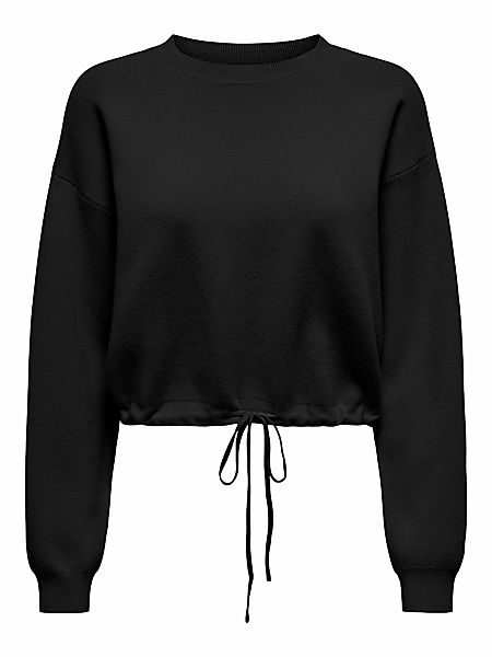ONLY Strickpullover "ONLSUMMER LIFE LS O-NECK STRING CC KNT" günstig online kaufen