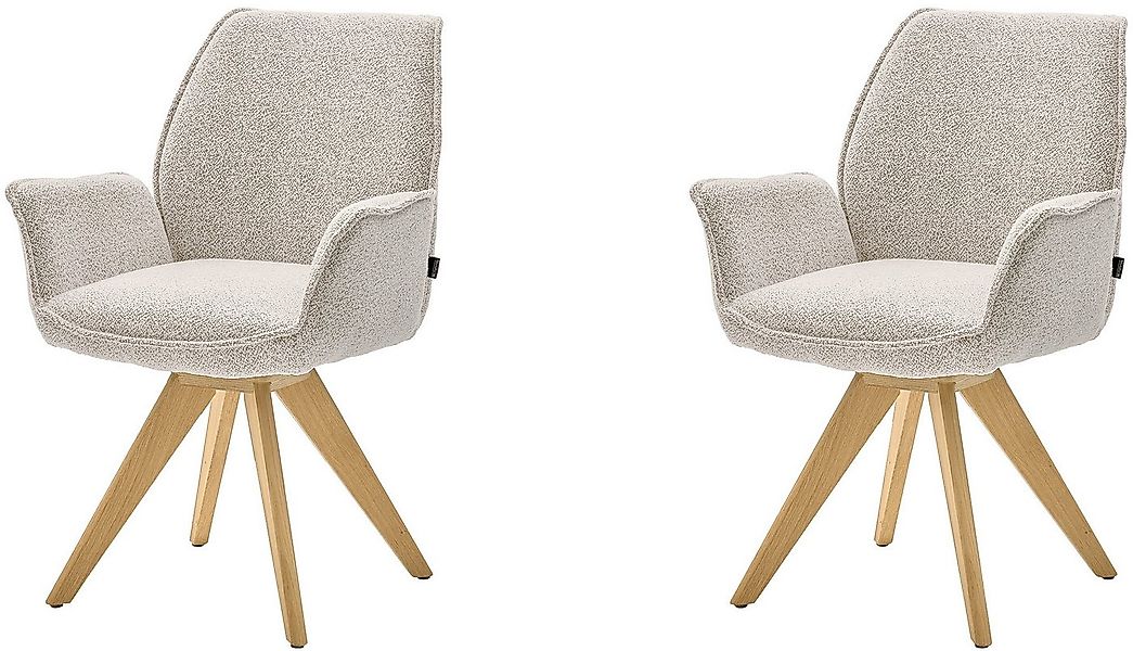 Musterring Esszimmerstuhl Tiama (Set, 2 St), Stativgestell Eiche massiv, 18 günstig online kaufen