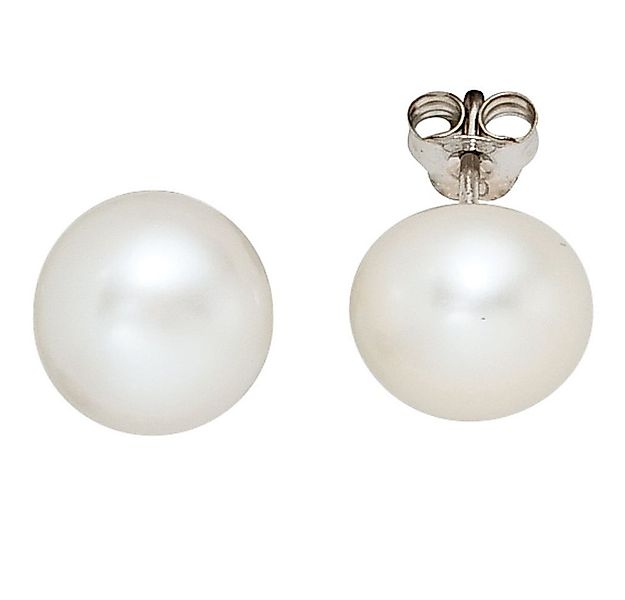 Schmuck Krone Paar Ohrstecker Ohrstecker Süßwasser Perlen 10,5-11mm 925 Sil günstig online kaufen