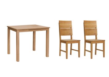Woodroom Essgruppe Kota, (aus Hevea Massivholz, günstig online kaufen