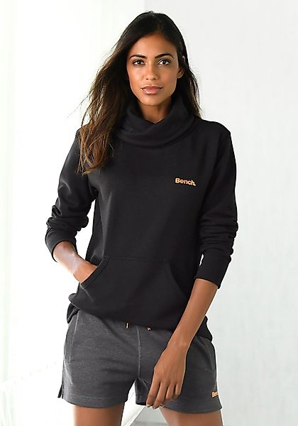 Bench. Loungewear Longsweatshirt mit Stehkragen in günstig online kaufen