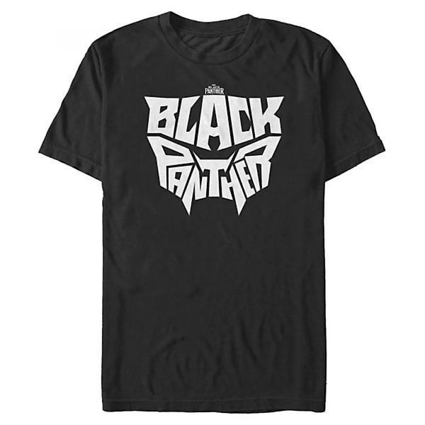 Marvel - Black Panther - Black Panther Letter Face - Männer T-Shirt günstig online kaufen