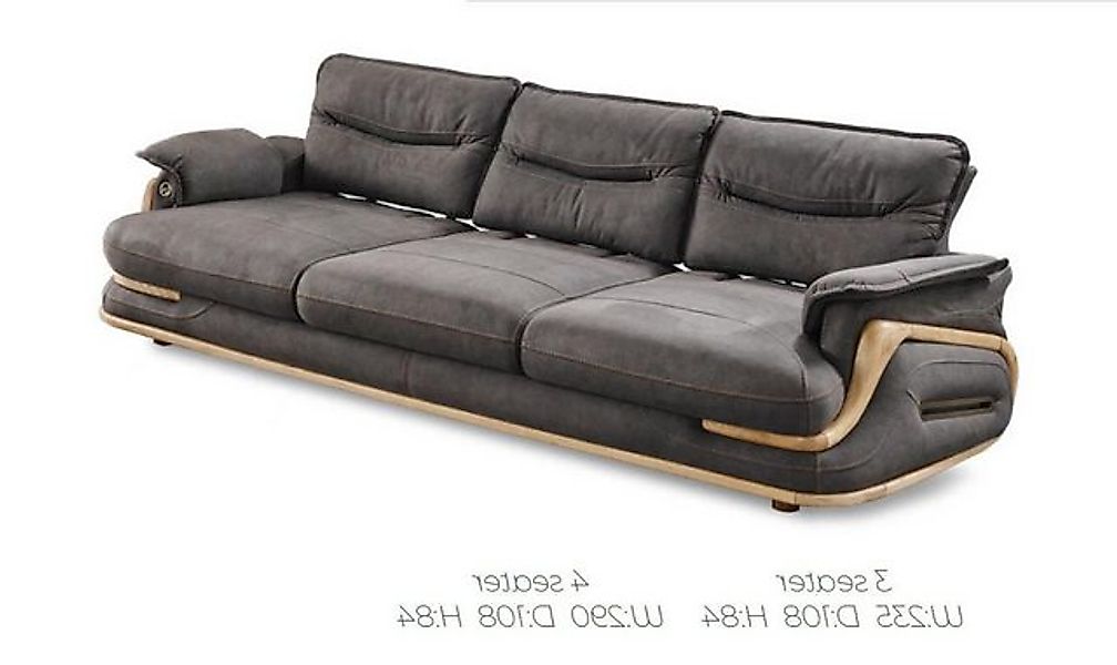 Xlmoebel Sofa Dreisitzer Polstermöbel Luxus Couch Italienisches Design - 3- günstig online kaufen