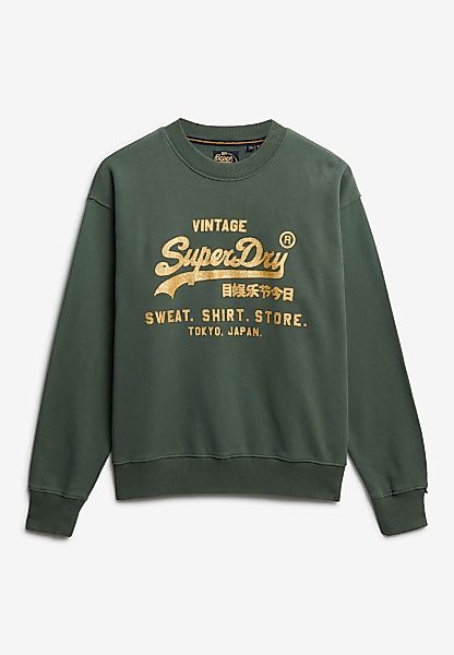 Superdry Kapuzensweatshirt "EMBELLISHED VL LOOSE CREW" günstig online kaufen