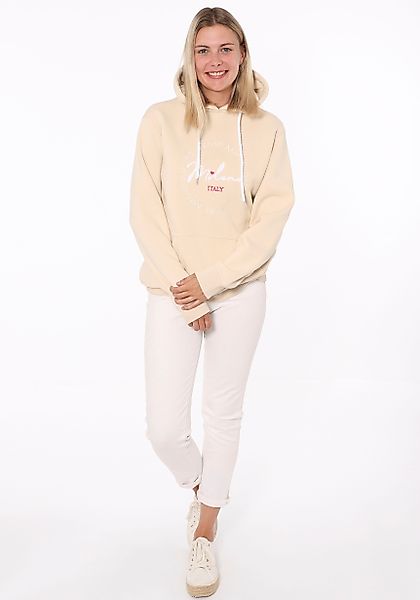 Zwillingsherz Hoodie mit "Amore"-Aufstick und Herzchen günstig online kaufen
