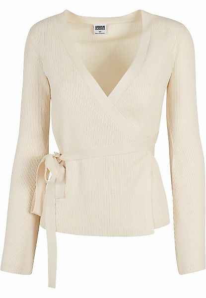 URBAN CLASSICS Cardigan "Urban Classics Damen Ladies Rib Knit Wrapped Cardi günstig online kaufen