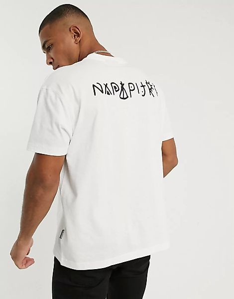 Napapijri – Yoik – T-Shirt in Weiß günstig online kaufen