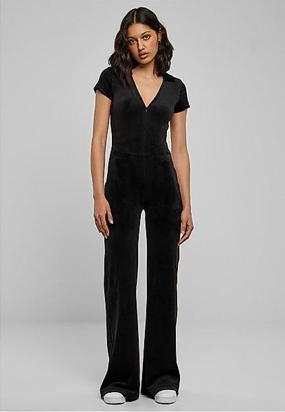 URBAN CLASSICS Overall Ladies Velvet Jumpsuit günstig online kaufen