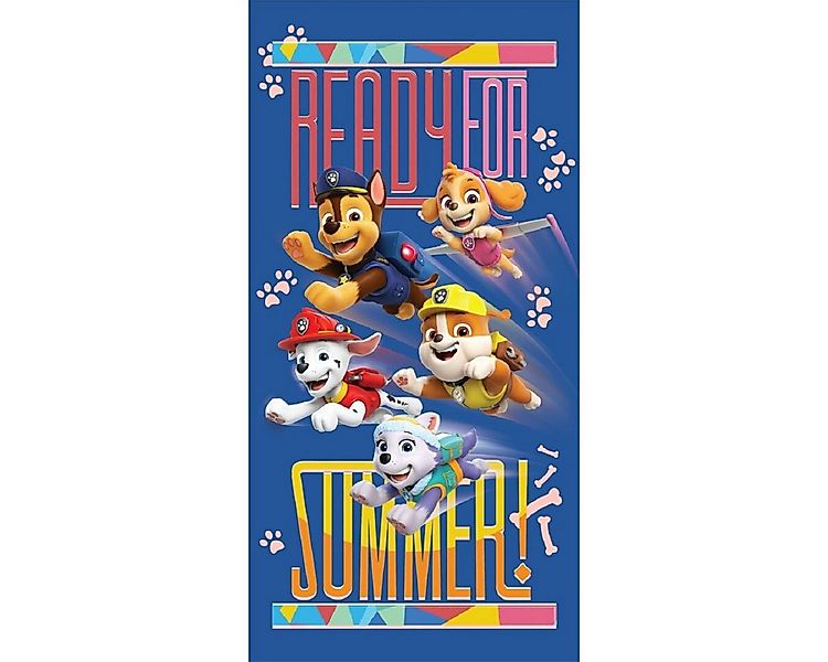 PAW PATROL Strandtuch Handtuch für Kinder – Badetuch 70x140 cm aus Polyeste günstig online kaufen
