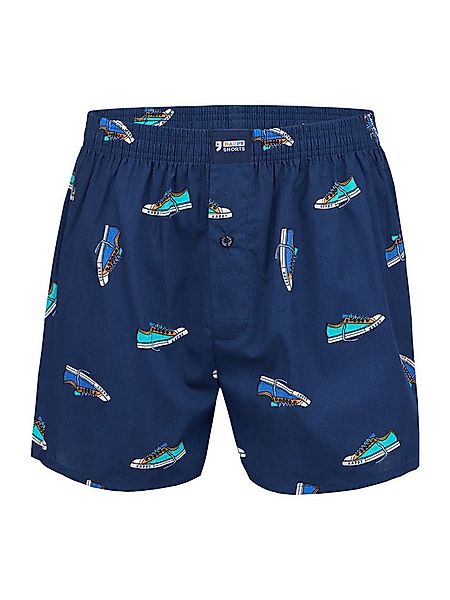 HAPPY SHORTS Boxer Motives Sneaker American Boxershort Baumwolle Trunk Loos günstig online kaufen