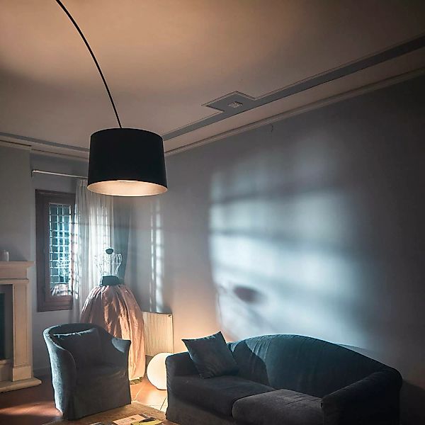 Foscarini Twiggy Elle LED-Stehleuchte schwarz günstig online kaufen