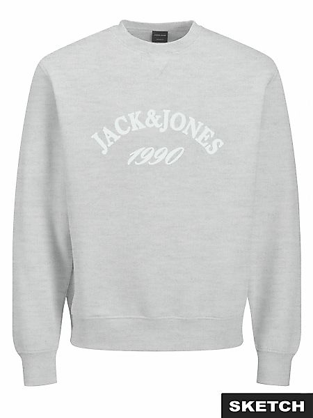Jack & Jones Sweatshirt "JORBLEECKER BRANDING SWEAT CREW BF" günstig online kaufen