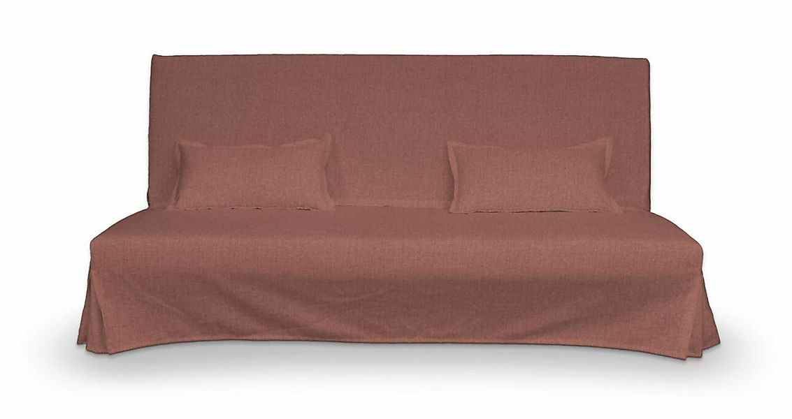 Bezug für Beddinge Sofa, lang mit zwei Kissenhüllen, cognac braun, Bezug fü günstig online kaufen