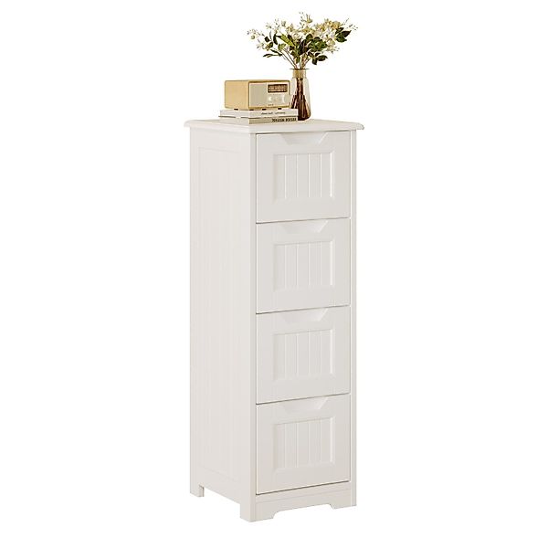 Bealife Badezimmer-Set Badezimmerschrank mit 4 Schubladen, günstig online kaufen