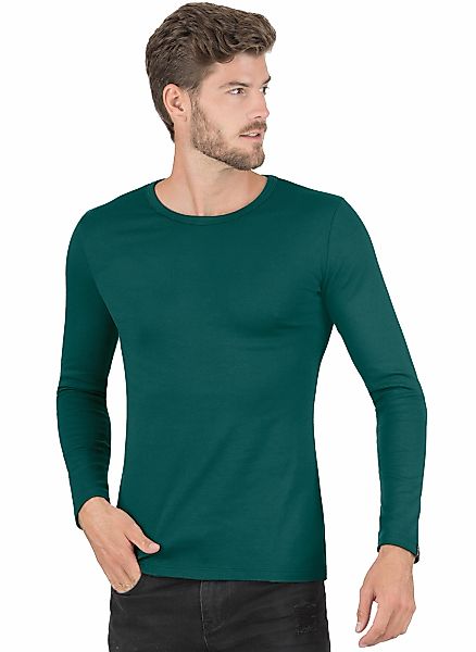 Trigema Longsleeve "TRIGEMA Langarmshirt" günstig online kaufen