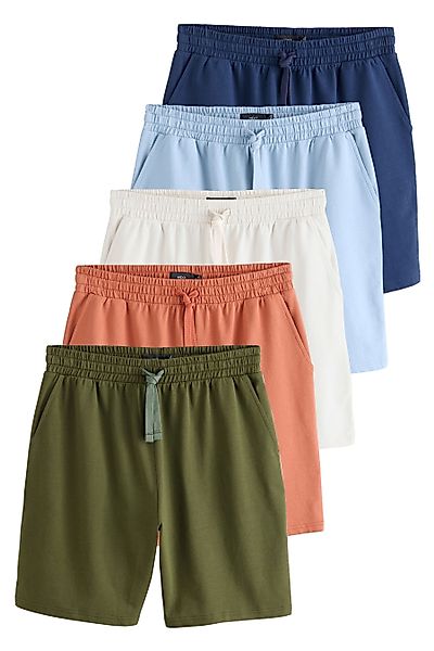 Next Schlafshorts Leichte Regular Fit Shorts im 5er-Pack (5-tlg) günstig online kaufen