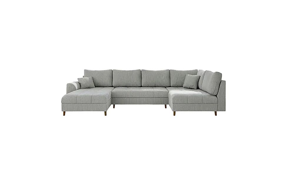 Wohnlandschaft  Maya ¦ grau ¦ Maße (cm): B: 310 H: 81 Polstermöbel > Sofas günstig online kaufen