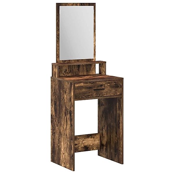 vidaXL Schminktisch Räuchereiche 50 x 41 x 140 cm Holzwerkstoff 865131 günstig online kaufen