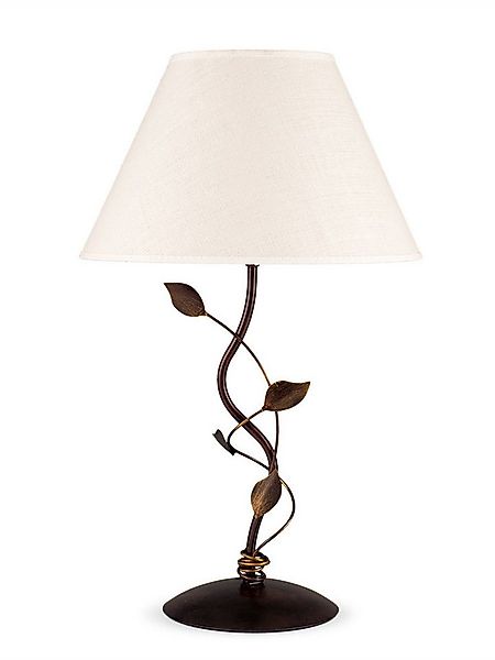 Helios Leuchten LED Tischleuchte Florentiner Tischlampe im Landhausstil Sto günstig online kaufen