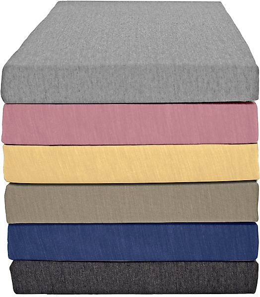 KUM Spannbettlaken Polycotton Spannbetttuch, Polycotton, Gummizug: günstig online kaufen