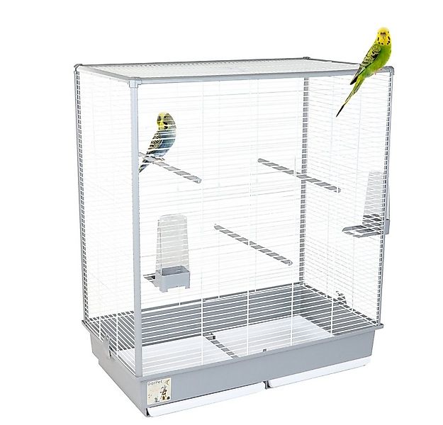 GarPet Vogelkäfig Vogelkäfig groß Wellensittich Kanarien Nymphensittich Käf günstig online kaufen