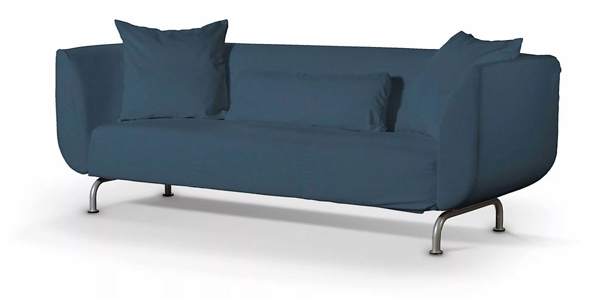 Bezug für Strömstad 3-Sitzer Sofa, Dunkelblau, Bezug für Sofa Stromstad 3-s günstig online kaufen