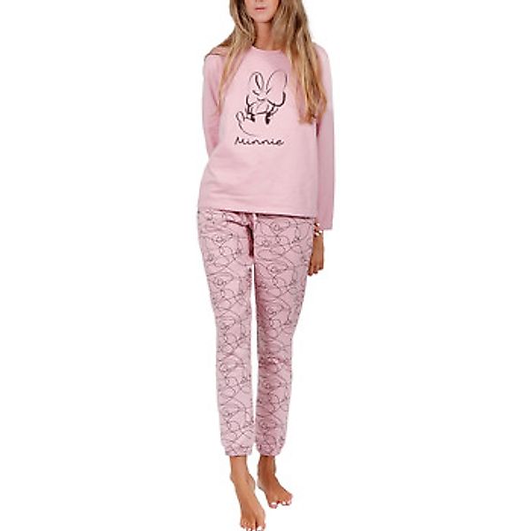 Admas  Pyjamas/ Nachthemden Pyjama lange Hose oben Minnie Soft Disney günstig online kaufen