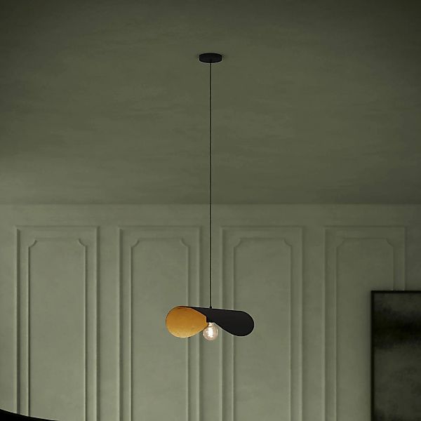 EGLO Stars Of Light Hängeleuchte Saceda L. 53cm schwarz/gold günstig online kaufen