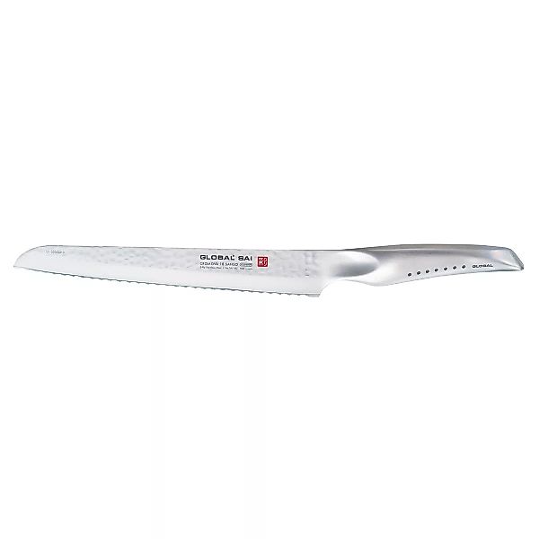 Global SAI-05 Brotmesser 23 cm - Cromova 18 Sanso Stahl günstig online kaufen