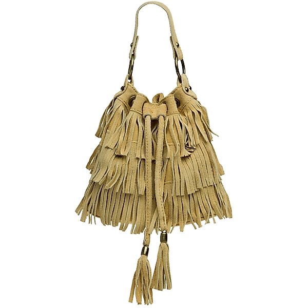 Caspar Henkeltasche CASPAR TL677 Damen Wildleder günstig online kaufen