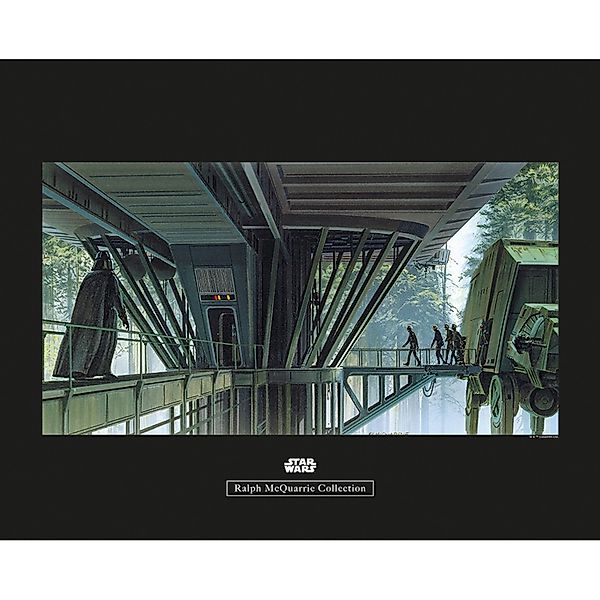 Komar Bild "Star Wars Classic RMQ Endor Dock" Star Wars 1 Stk. tlg. Wandbil günstig online kaufen