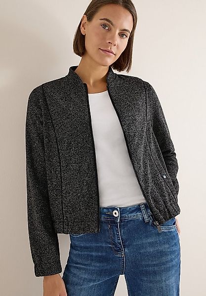 CECIL Blouson im melierten Look und mit Elastiksaum günstig online kaufen